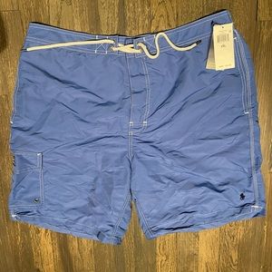 Polo swim trunks